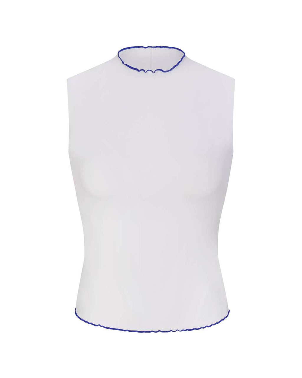 Rays Sleeveless Top *Long *Wavy - Coconut / First Place