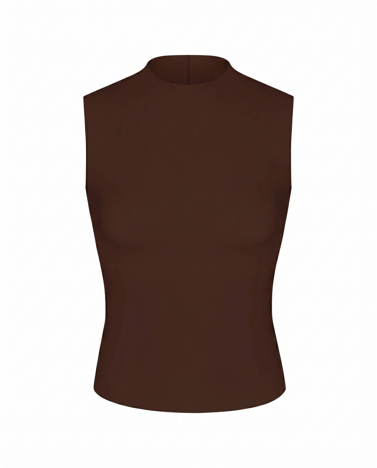 Rays Sleeveless Top *Long - Cold Brew
