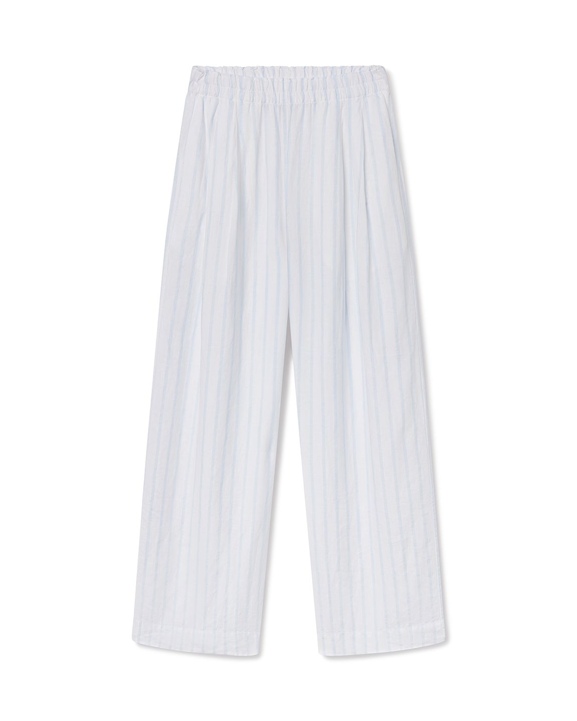 Coastal Pant - Daybreak Stripe: Blue Skies / Coconut