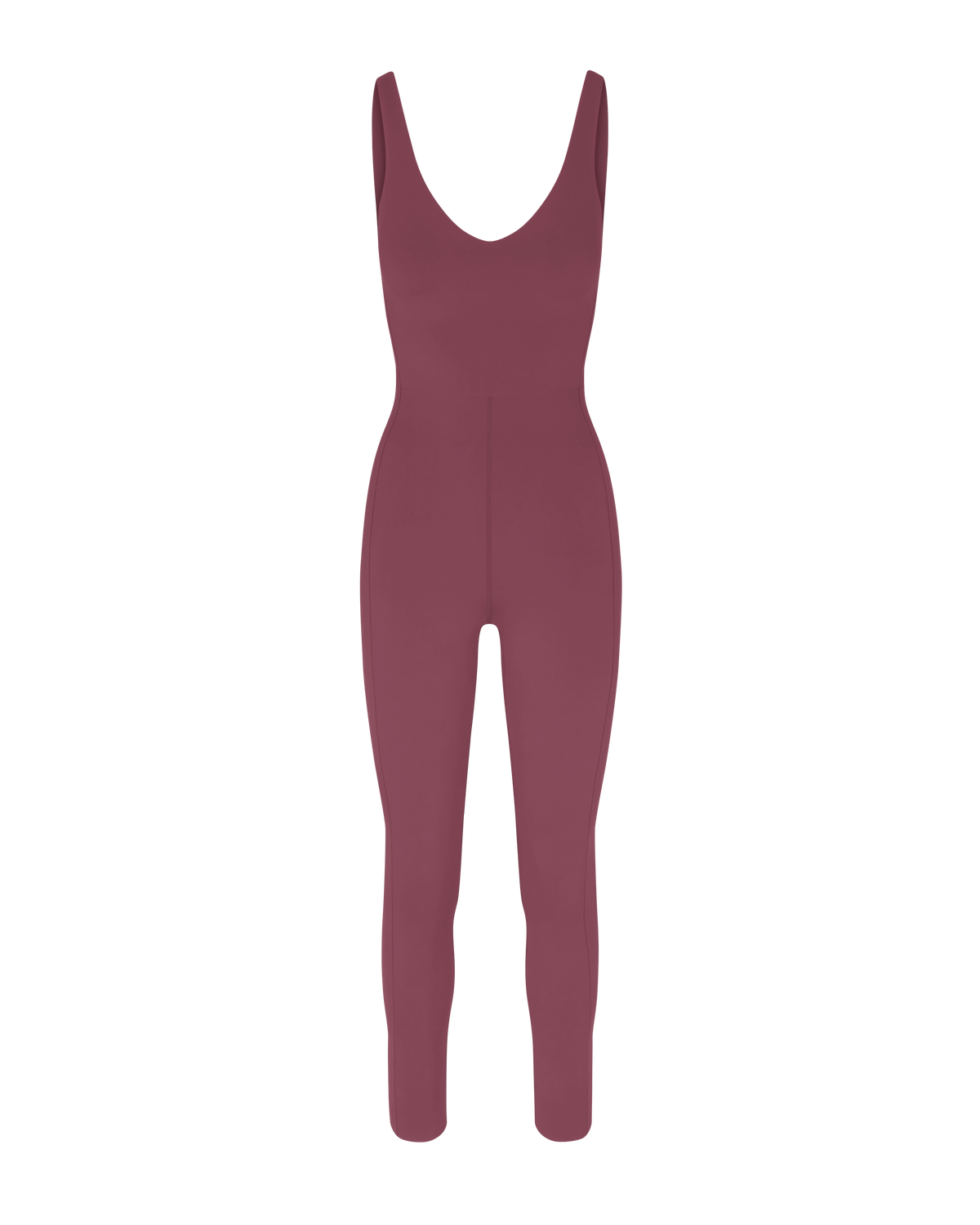 Plunge Playsuit 27" - Desert Plum