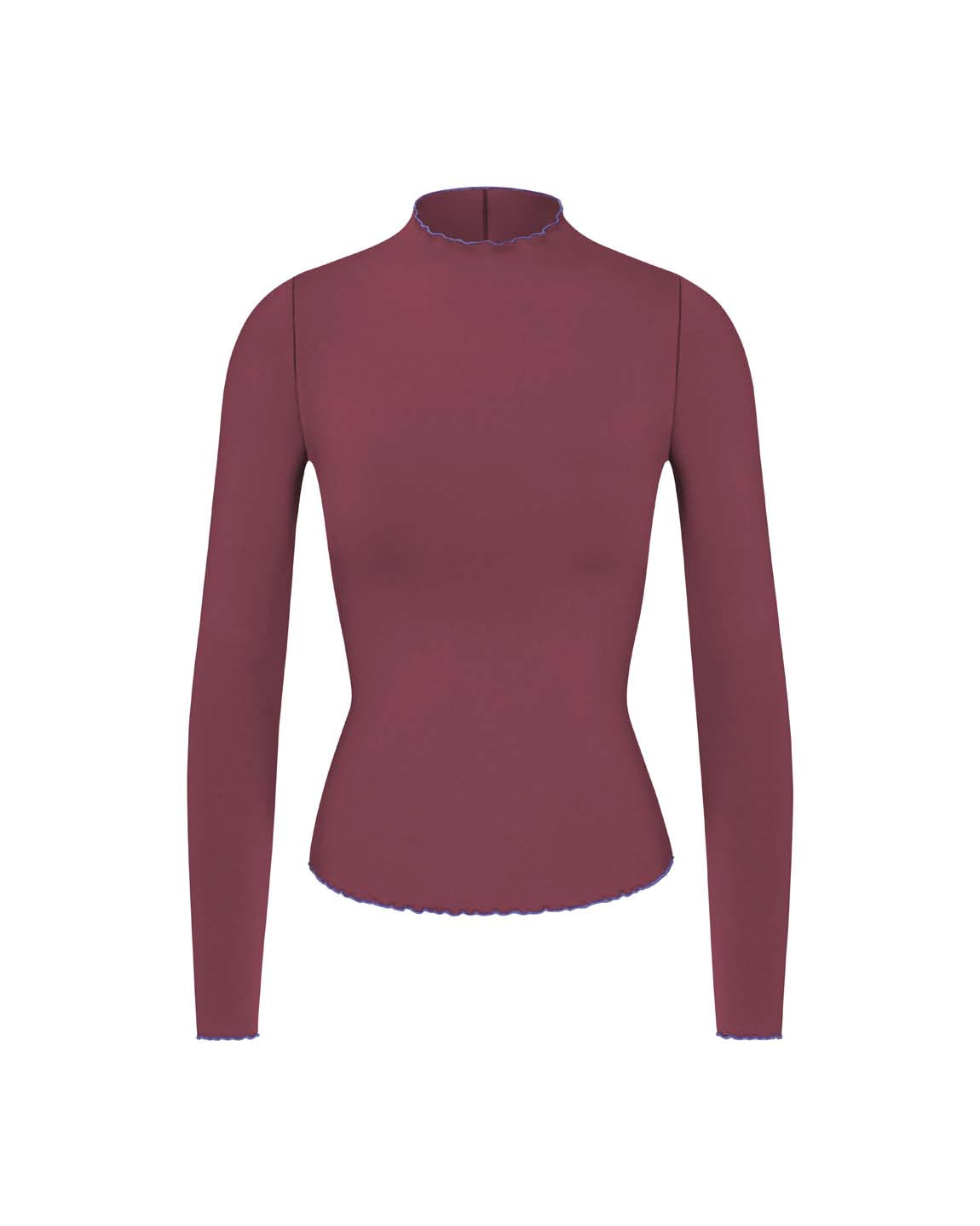 Rays LS Top *Long *Wavy - Desert Plum / Riptide
