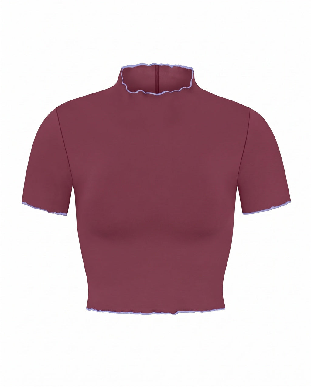Rays SS Top *Wavy - Desert Plum / Riptide