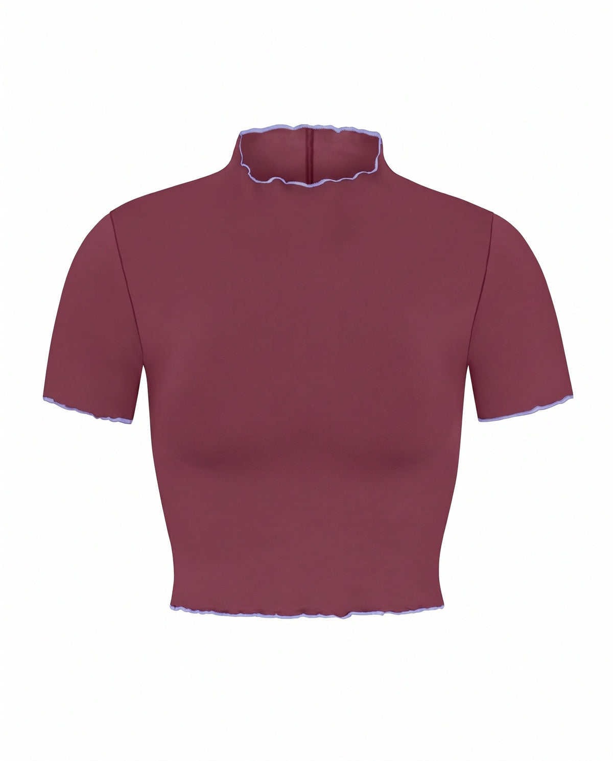 Rays SS Top *Wavy - Desert Plum / Riptide