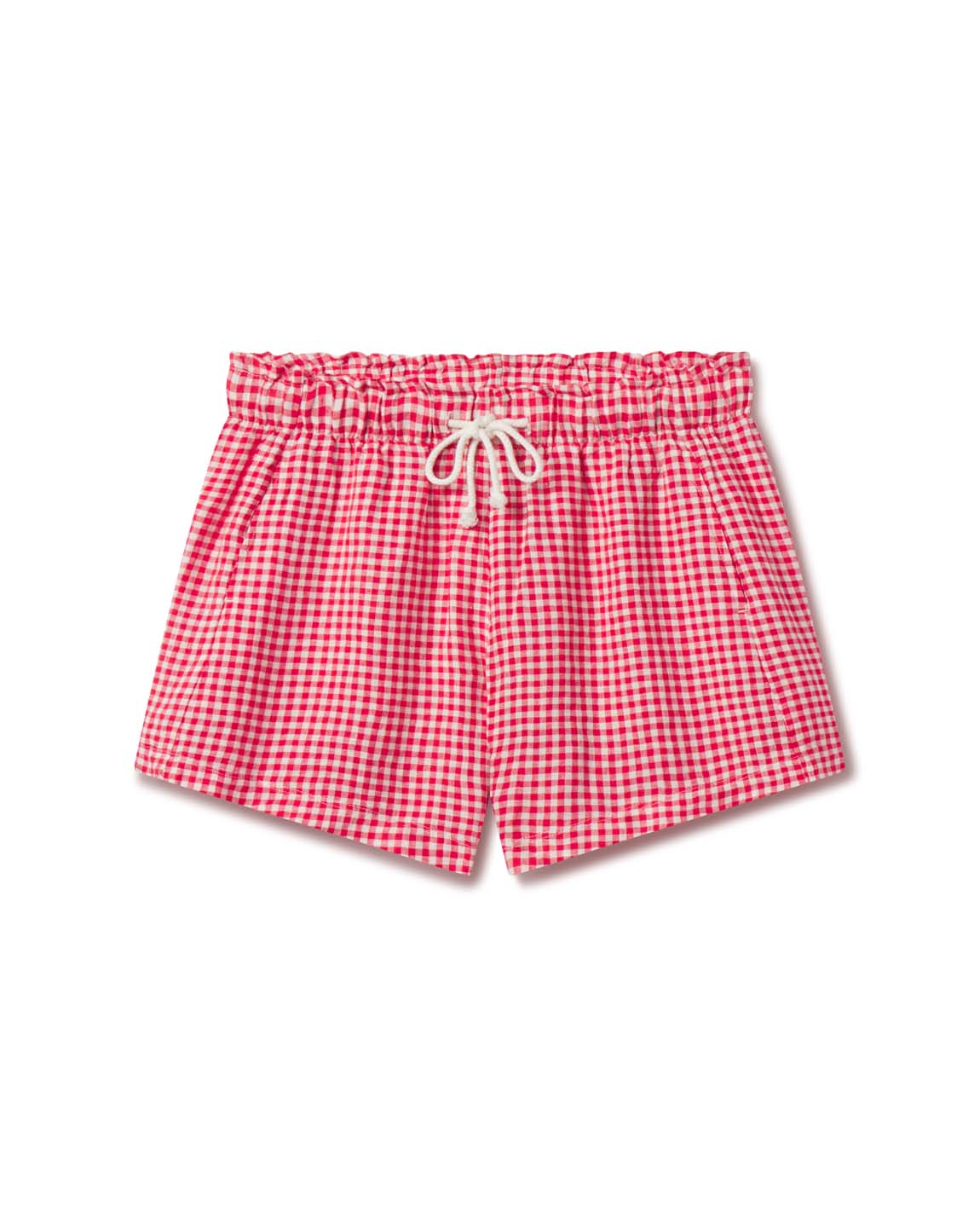 Getaway Short 5" - Gingham: Sweet Chili Heat / Coconut