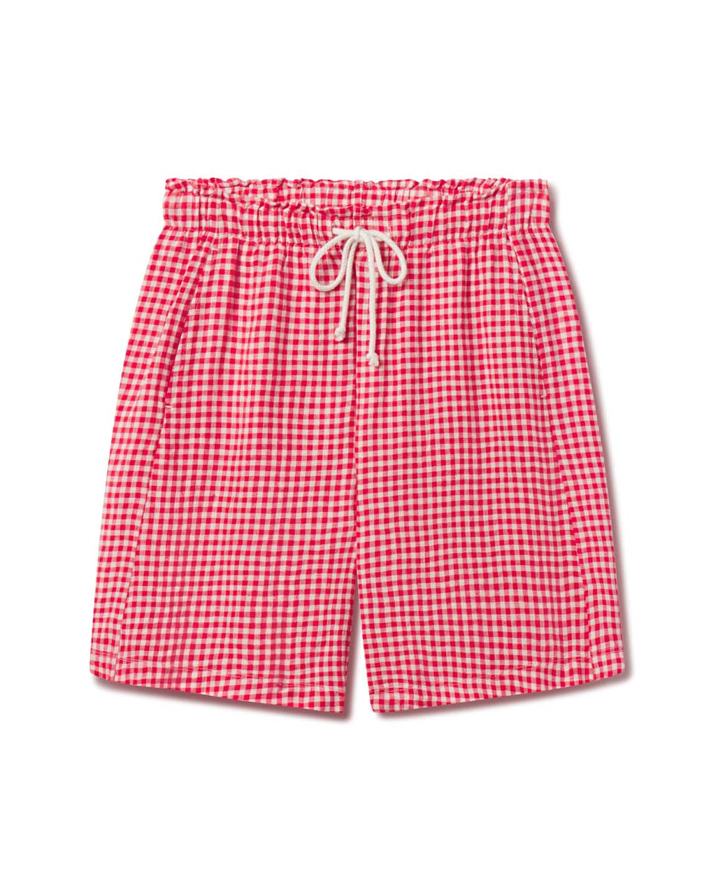 Getaway Short 9" - Gingham: Sweet Chili Heat / Coconut