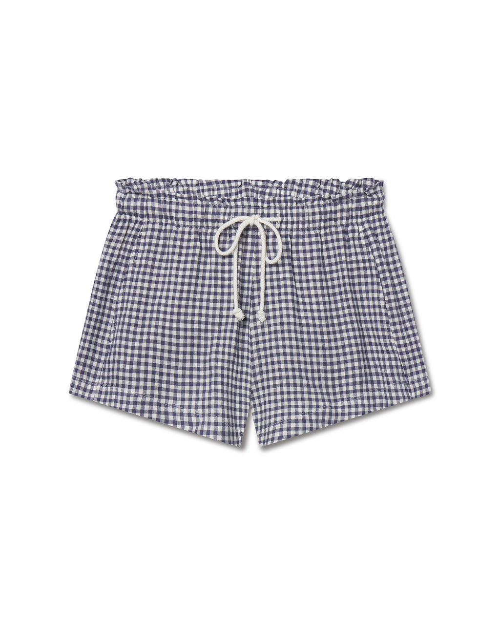 Getaway Short 2.5" - Gingham: Varsity / Coconut