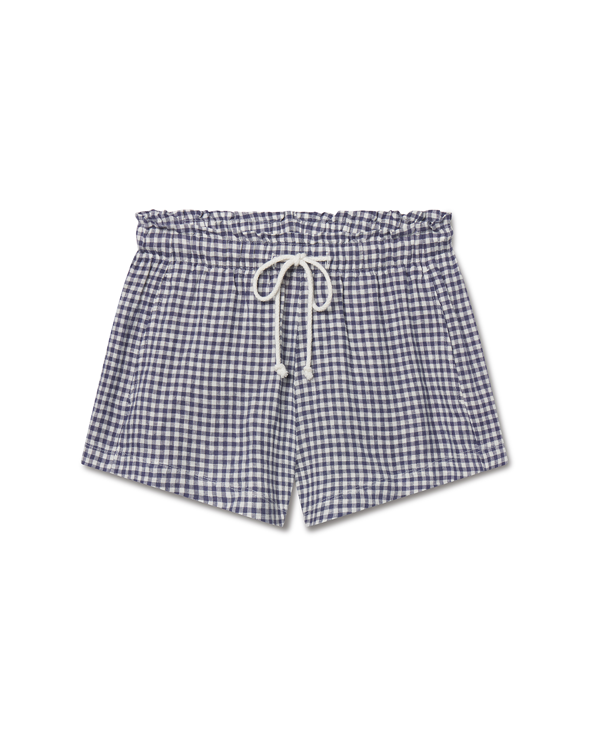 Getaway Short 2.5" - Gingham: Varsity / Coconut
