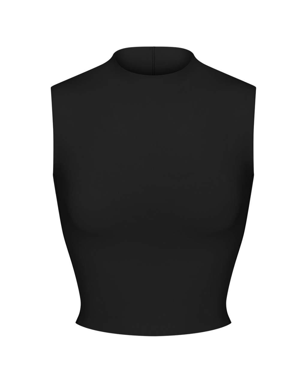 Rays Sleeveless Top - Jet