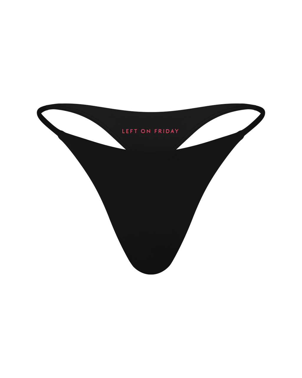 Skinny Dip Thong - Jet