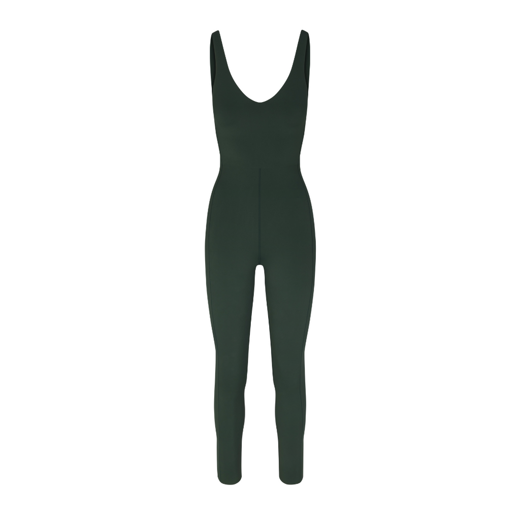 Plunge Playsuit 25" - Palm