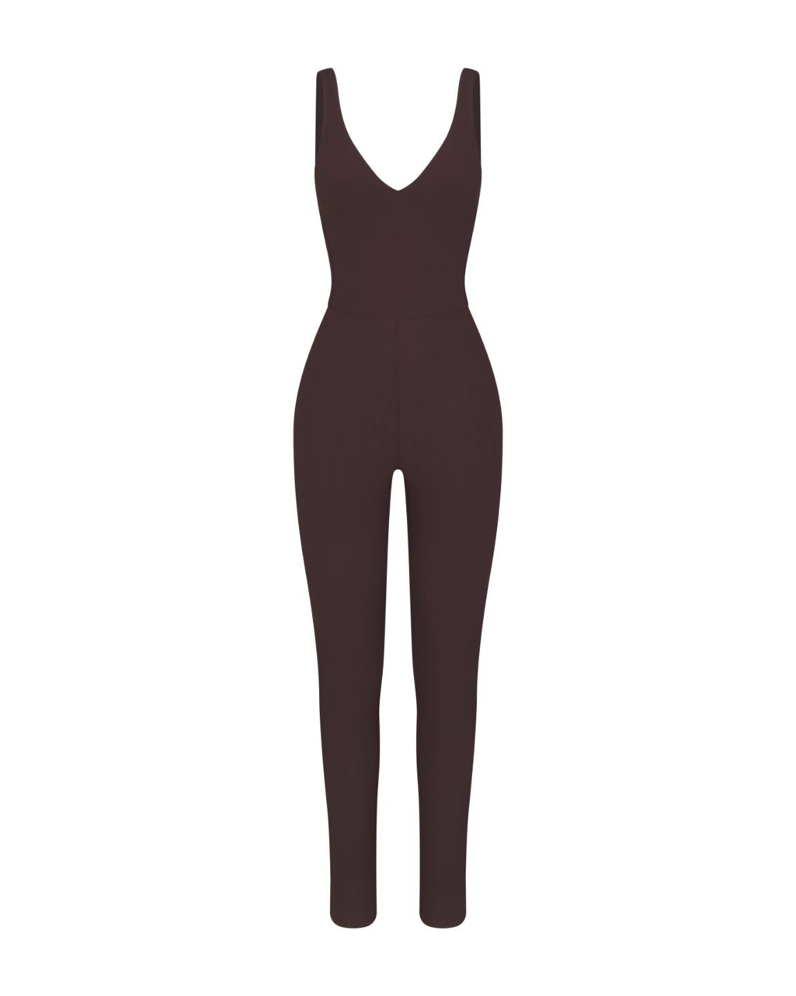 Plunge Playsuit 27" *Rib - Cold Brew