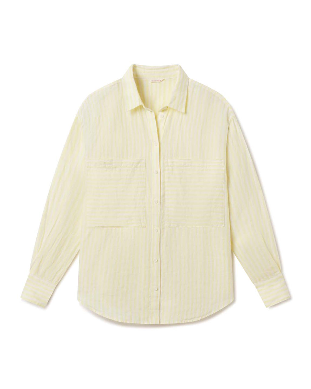 Getaway Button Down - Bungalow Stripe: Melt / Coconut