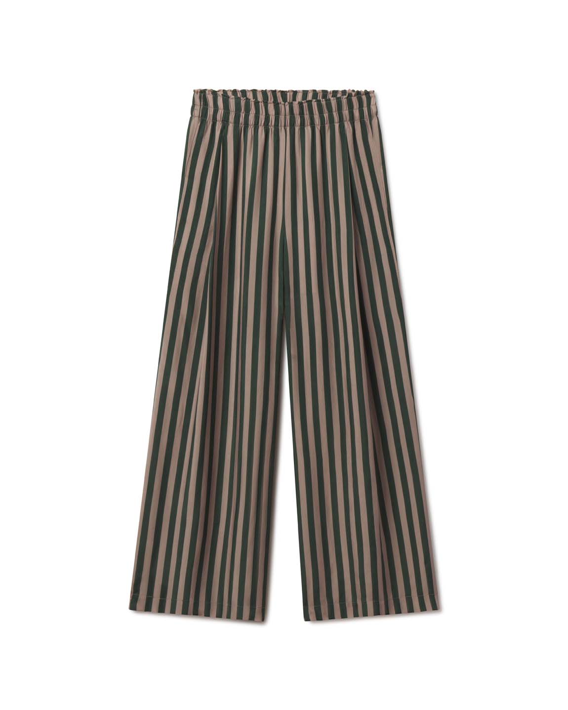 Day Trip Pant - Riviera Stripe: Palm / Beach