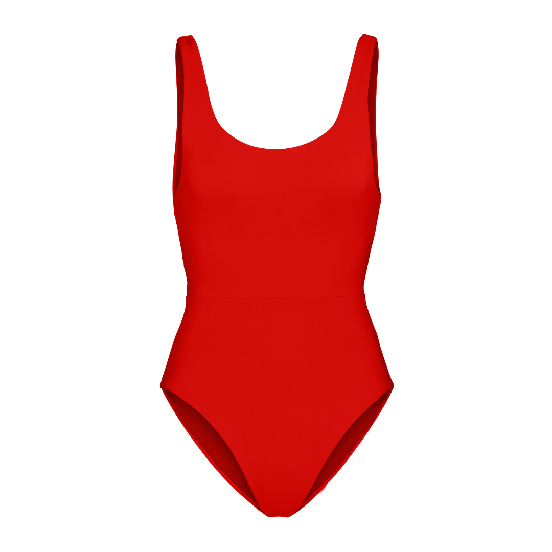 Double Scoop Suit - Sweet Chili Heat (Red)