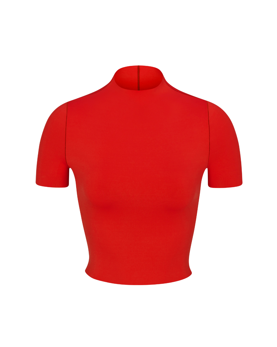 Rays Short Sleeve Top - Sweet Chili Heat