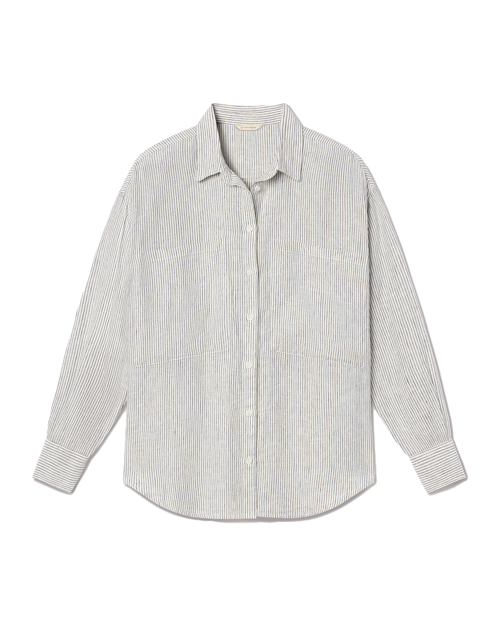 Getaway Button Down - Coastal Stripe: Varsity / Coconut