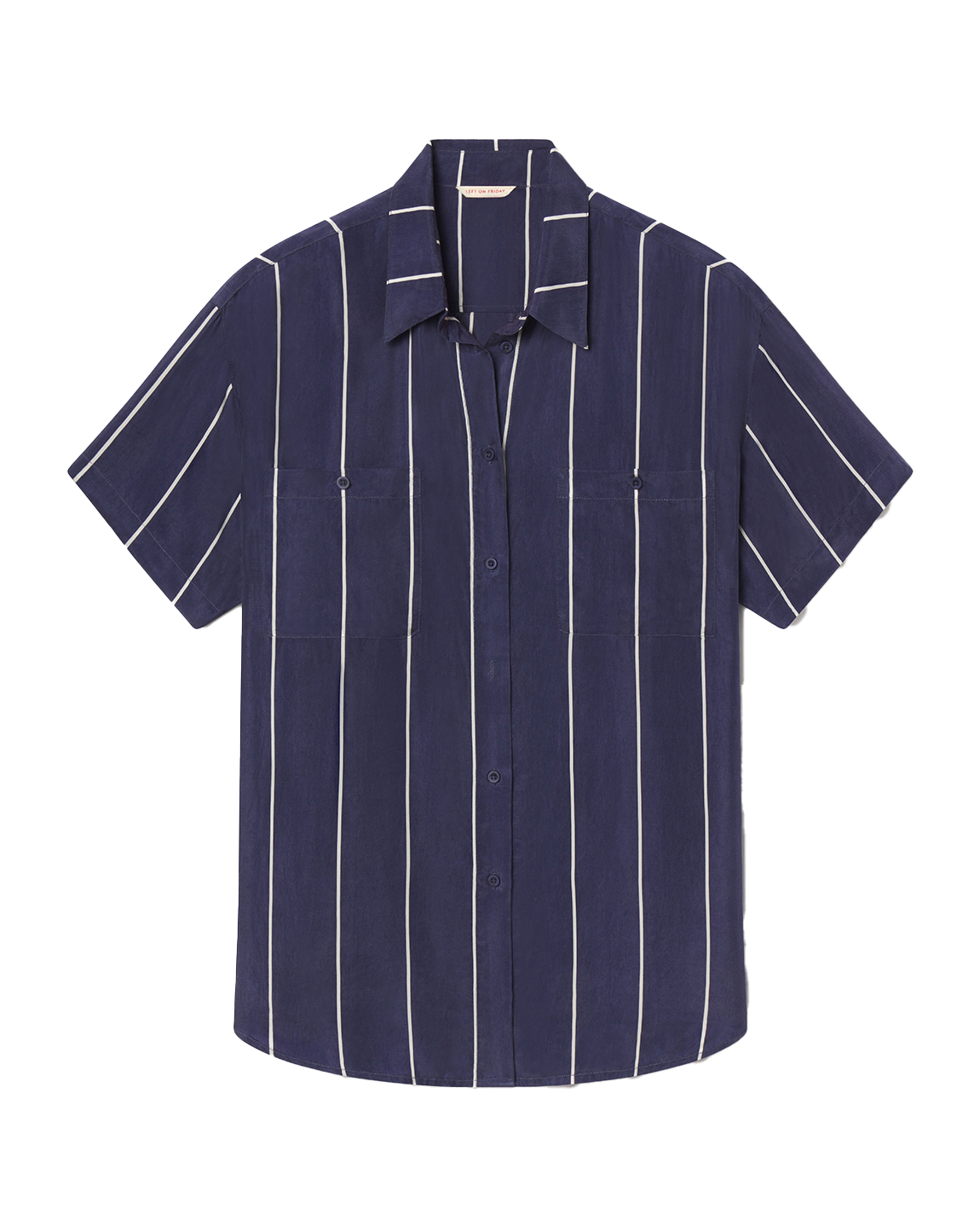 Day Trip Button Down - Holiday Stripe: Varsity / Coconut